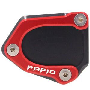 CF모터 파피오125 XO 호환 튜닝 사이드 레드 세트 보조 패드 스탠드