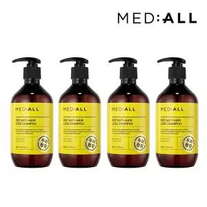 메디올 알시피 두피 청정 탈모완화 샴푸 (우디향) 480mlx4개