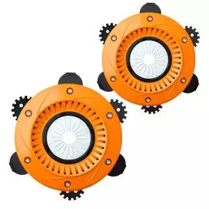 MD추천 잔디 제거 하이로 예초왕 예초기날 2EA 국내산 예초기 안전날 제초기 예초작업 정원 텃밭 잔디 잡초제거용 잡초