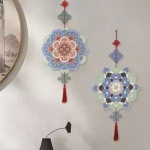 전통 문양 색칠 원목 노리개 DIY 만들기 6종 한국 문화 체험 외국인 선물 기념품 장식품 인테리어 굿즈