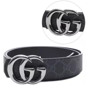 [롯데백화점]구찌 25FW 남성 GG 마몽 리버서블 벨트 838593 FAEWZ 1000 25F