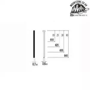 [골드스마일]에어타카용35mm타카핀635한통 전기 목재타카 에어타카