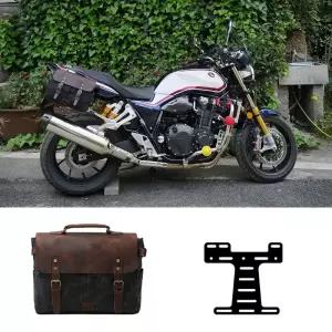 오토바이 사이드백 바이크 리어백 하드 수납 빈티지