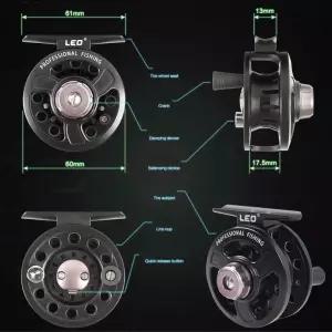 입문용 루어 드래그 플라이 낚시릴 좌우겸용 낚시용품 낚시소품 낚시용
