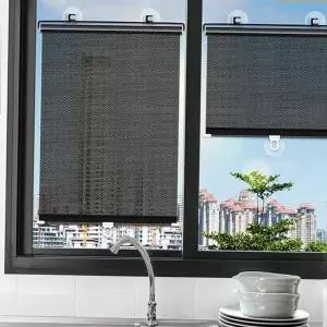 자동차햇빛가리개 붙이는블라인드 소 창문 햇빛가리개 작은창 미니 차단