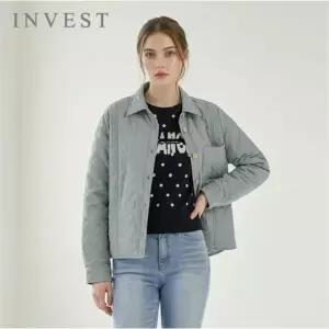 [인베스트] 다이아 퀼팅 루즈 핏 점퍼_IN6S1JP1301