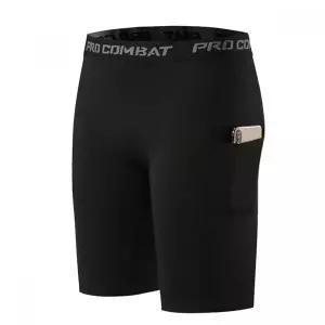 [골드스마일]남성 스트레치 포켓 반바지 트레이닝 레깅스 2컬러 운동용