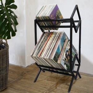 철제 LP보관함 LP랙 진열장 48x35x75cm 슬림 잡지 거실 판꽂이 정리 모델 수납