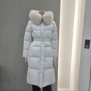 [꼼빠니아]슬림 허리라인 벨티드 롱패딩 CAFW1-WIH120 _IC