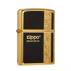 ZIPPO 품격있는 남자의 선택 지포 정품 금장 클래식 기름라이터 발렌타인데이 기념일 선물 선물 남친 남편