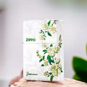 ZIPPO 특별한 날을 위한 선물 지포 정품 야광 쟈스민 라이터 화이트 오일라이터 발렌타인데이 기념일 선물