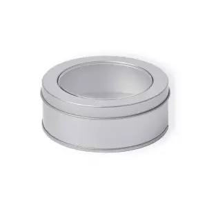 [골드스마일]WL 틴박스 원형 틴케이스 9x3.5cm 투명창 S13187