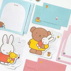 [오너클랜]WL 1500 미피 편지지 랜덤 세트 미피 굿즈