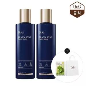 닥터지 블랙 스네일 에멀전 150ml 2개 (증)레드블레미쉬 쿨 비타C 마스크 1매+쇼핑백(소)