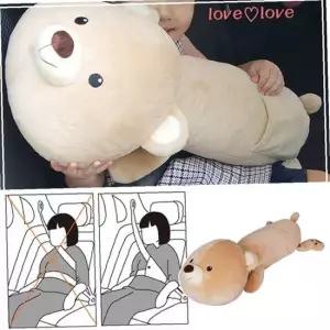 (안전벨트 클립) 곰돌이쿠션 안전벨트클립 (어린이용)