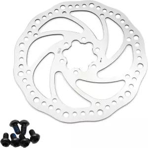 160mm 자전거 디스크 브레이크 로터 6볼트 스테인리스 스틸 MTB 산악 도로 BMX에 적합