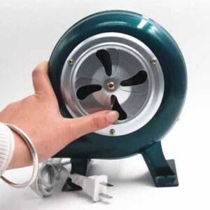 전기 송풍기 풍로 캠핑용 속도 점화용 장작 캠핑 조절기 휴대용 바베큐 속도조절기