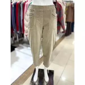 [셀러허브 1]소고 세이브존01 기모 밴딩 배기핏 코듀로이 바지 AL4XA17_NV