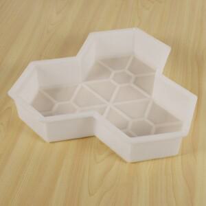 세호르-10개입 단풍잎 콘크리트 수제 플라스틱 보도석 포장 몰드 (보도, 마당, 광장용)