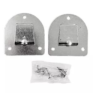 벽걸이선풍기 거치대 고리 국산 스틸 아연도금 걸이 브라켓 후크 고정 피스 포함 2개 세트