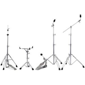 펄 830 시리즈 완전 이중 브레이스 드럼 하드웨어 팩, H830 하이햇 스탠드 P930 베이스 페달 BC830 붐 심벌 C830 및 S830 스네어 포함