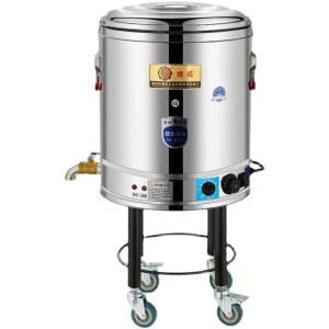 전기 곰탕기계 50L 곰솥 육수통 스테인레스 업소용 선반 필터 배수 이동식 물통 보리차