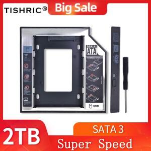 TISHRIC 2nd HDD 캐디 9.5mm/12.7mm SATA 3.0 하드 디스크 드라이브 인클로저 2.5 ''SSD 케이스 박스 노트