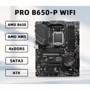 MSI PRO B650-P WIFI 라이젠 7 7800x3d 7700x 7800x 7950x3d CPU AM5 메인보드 A 등급