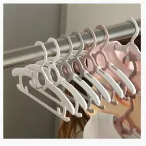논슬립 아기 옷걸이 10개 길이 조절 나시끈걸이 플라스틱