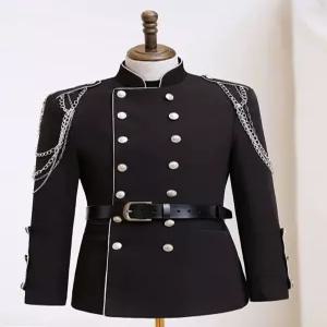 군악대 의상 의장대 퍼레이드 무대 제복 공연 자켓 중세