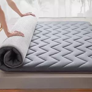 기숙사 쿠션매트 라텍스 싱글 매트 전용 가정용 접이식
