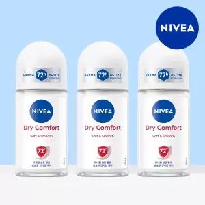 데오드란트 롤온 드라이컴포트 50ml 3개