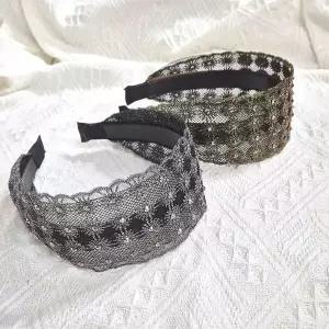 [하프클럽/]골드 실버 큐빅 헤어밴드 국산 머리띠 헤어 악세서리