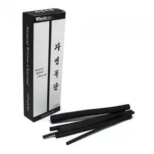 [에이치플러스몰]4000 홀아트 자연목탄 10자루 미술용품 개(1개입)