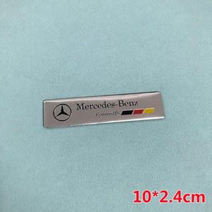메르세데스 벤츠 AMG 에디션 로고 독일 엠블럼 자동차 국기 스티커 스트라이프가 레이싱 얇은 트랙 라벨 있 길고 알루미늄