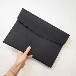 블랙 클러치 비지니스 문서 서류 A4 파일가방 비지니스가방 인조가죽 백