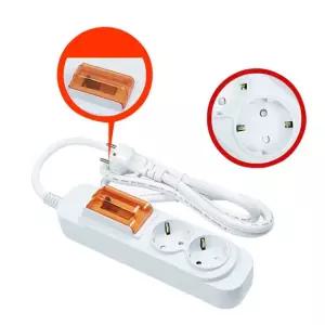 국산 멀티탭 전기 안전 콘센트 과부하 차단 2구 5m