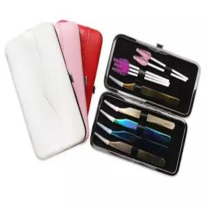 고무팁 보관 연장 케이스 전문 가방 속눈썹 얇은 상자