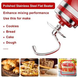 GVODE 스테인리스 스틸 도우 훅 키친에이드 스탠드 믹서용 브레드 훅 4.5Qt 5Qt 틸트 헤드 스탠드 믹서용