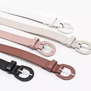 [하프클럽/]5개 여성가죽벨트 D벨트 여성허리띠 여성캐주얼벨트