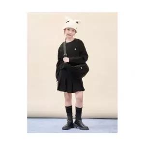 빈폴 키즈 BI59D2U015 벨벳틴 호보백 블랙 906159