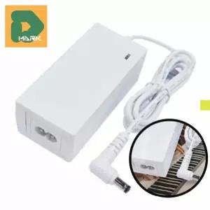 호환 전원어댑터 12V 화이트 악기용품 직류전원장치 안전한 4A 교체용 피아노 케이블 파워 충전기 디지털