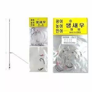생새우 낚시채비 바늘 낚시용품