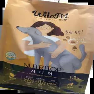 도그 윌로펫 뉴트리탑 시니어 강아지도그 반려견사료 1.2kg