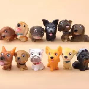 강아지 12종 애완견 동물 미니어처 피규어