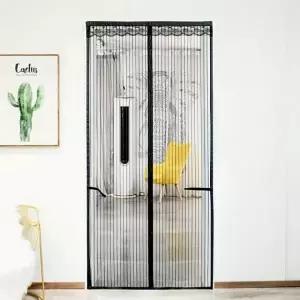 문 모기장 침대 블랙 100x200cm