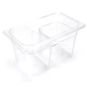 밧드 반찬통 샐러드통 냉장고 보관 용기 1/4 깊이 6in