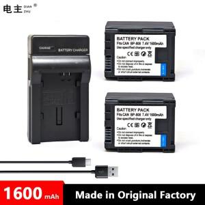 BP-808 배터리 충전기 캐논 FS300 XA10 FS11 HG30 HG21 BP 808 809