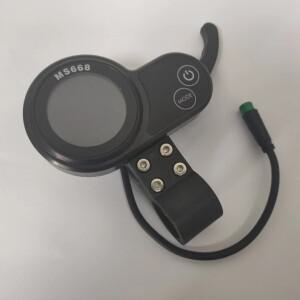 LH-100 전동 스쿠터 가속기 스로틀 속도 제어 LCD 디스플레이 MS668 QS-S4 60V 72V