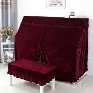 벨벳피아노커버 덮개 레이스 사이즈 북유럽 교회 벨벳 방진 햇빛 커버 럭셔리 패션